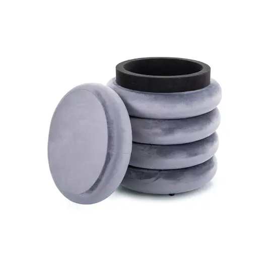 Calvi sametne pouffe