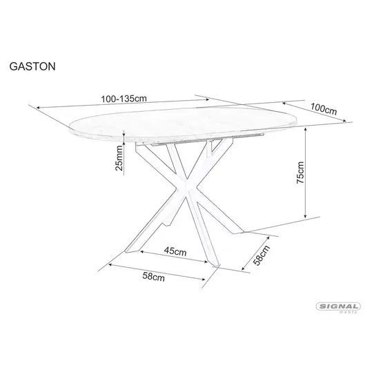 Gaston Keraamiline 100 laud