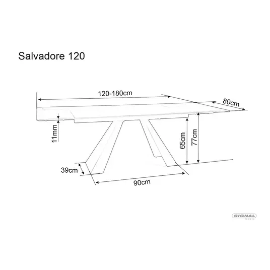Salvadore Ceramic II laud