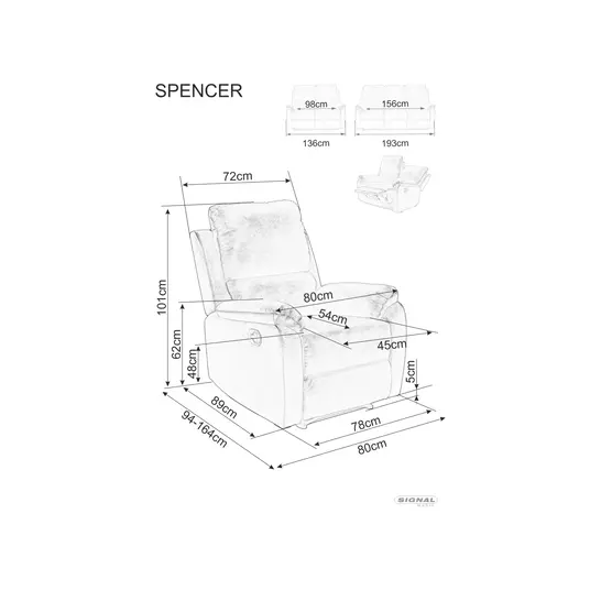 Spencer 2 Velvet sofa-lova