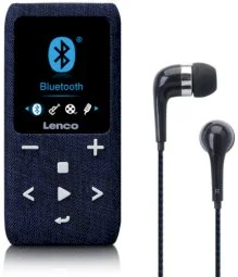 Lenco XEMIO-861BU Portatīvais MP3/MP4 atskaņotājs