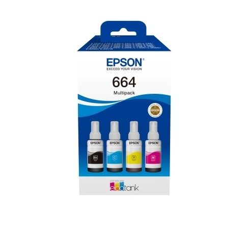Epson 664 EcoTank (C13T66464A) tintes uzpildes