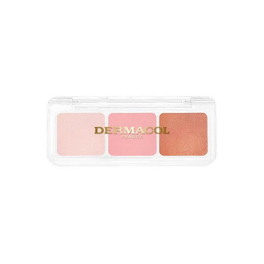 Dermacol Trio Palette - Akių šešėlių paletė 4,2 g