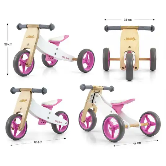 „Milly Mally“ auto „Jake Classic Pink“