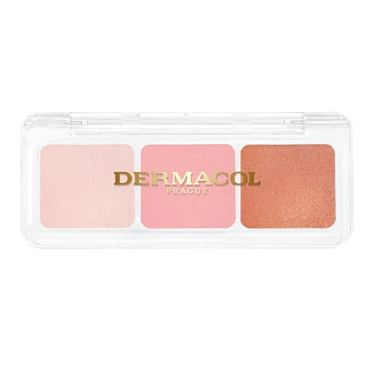Dermacol - Trio Palette Eyeshadow Palette 4.2 g - 3 Golden Sands
