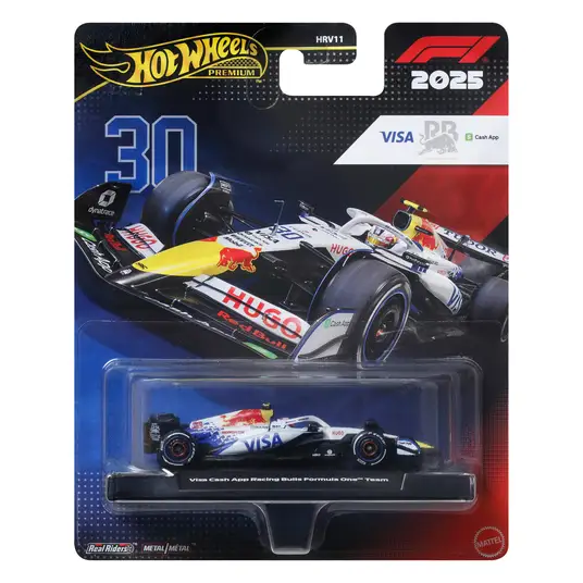 HOT WHEELS PREMIUM F1 VCARB Liam Lawson bolidas 30 (JKD79