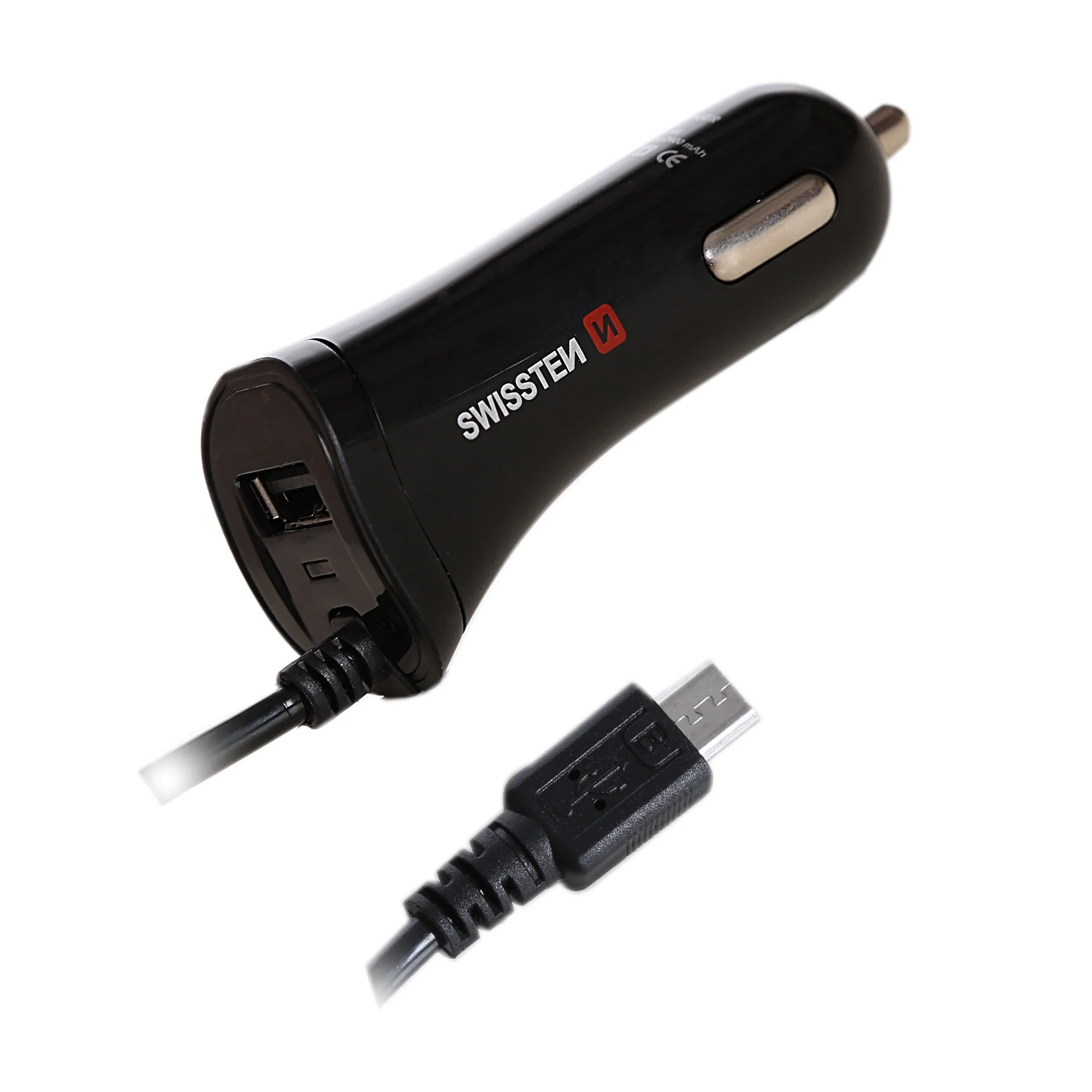 Swissten Premium Car charger USB +