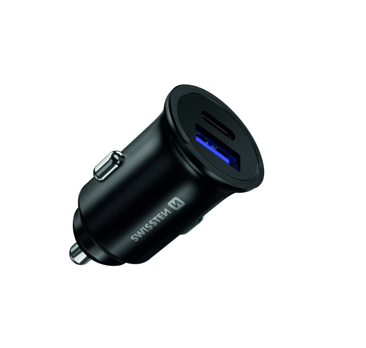 Swissten Metal Car Charger Adapter with