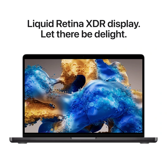 Klēpjdators Apple MacBook Pro 14" Apple M5 10C CPU, 10C GPU, 32GB/1TB SSD/Space Black/SWE MJ3D4KS/A