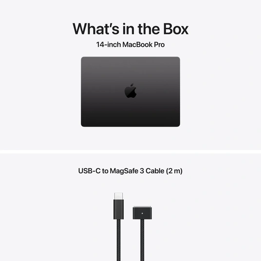 Klēpjdators Apple MacBook Pro 14" Apple M5 10C CPU, 10C GPU, 32GB/1TB SSD/Space Black/SWE MJ3D4KS/A