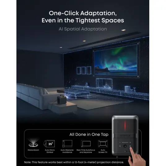 Projektor Anker Nebula X1 | 4K Triple Laser Projector with Dolby Audio