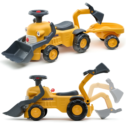 FALK Komatsu paspiriamas traktoriukas