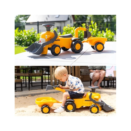 FALK Komatsu paspiriamas traktoriukas