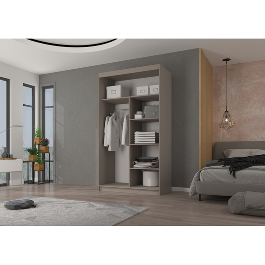 Sliding wardrobe with mirror ESTI 120
