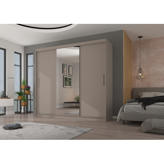 Sliding wardrobe with mirror ERWIN 235