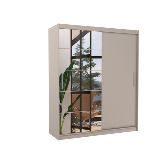 Sliding wardrobe with mirror ESTI 180