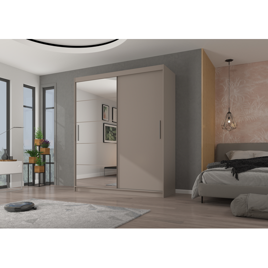 Sliding wardrobe with mirror ESTI 180