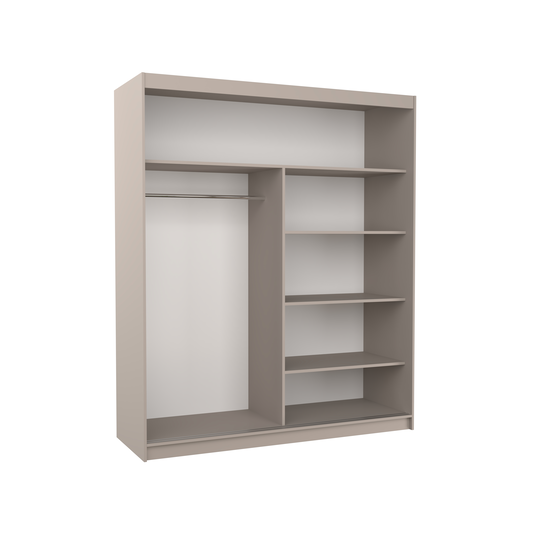 Sliding wardrobe with mirror ESTI 180