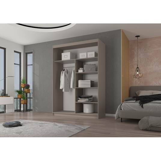 Sliding wardrobe with mirror ESTI 150