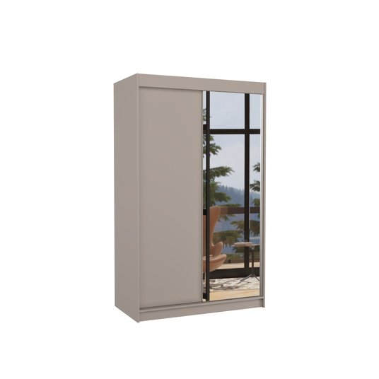 Sliding wardrobe with mirror REWENA 120