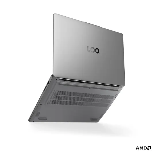 Nešiojamas kompiuteris Lenovo LOQ Essential 15ARP10E, 15.6 FHD, AMD Ryzen 7 7735HS, RAM 16GB, 512GB SSD, NVIDIA GeForce RTX 4050, Windows 11 Home, Luna Grey 83S00000US