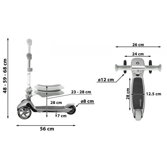HyperMotion 3in1 zils skrejritenis