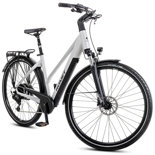 Elektriline jalgratas Romet e-Gazela 2.0 504WH 2025 hõbedane-19" / L