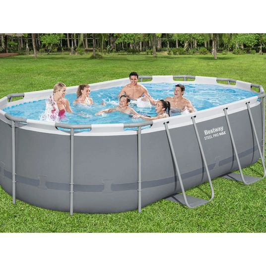 Baseins ar rāmi 427 x 250 x 100 cm „Bestway“ 8-in-1 56620