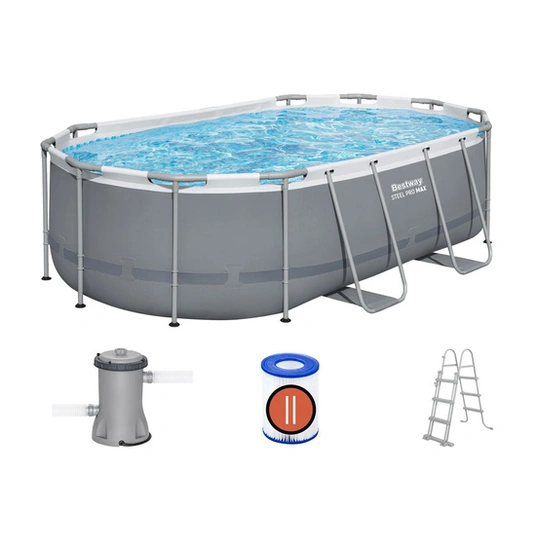 Baseins ar rāmi 427 x 250 x 100 cm „Bestway“ 8-in-1 56620