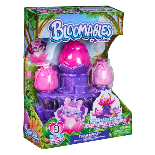 HATCHIMALS Rinkinys „Gėlių fiesta“, 3 vnt.