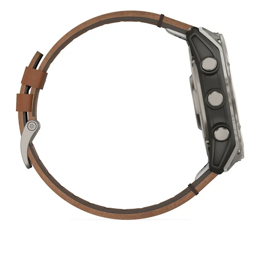 Garmin Fenix 8 51 mm nutikell, safiir-titaan/kastanipruun, 010-02905-40