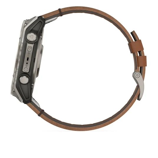 Garmin Fenix 8 51 mm nutikell, safiir-titaan/kastanipruun, 010-02905-40