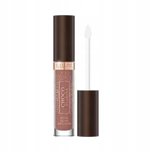 Eveline Cosmetics, Choco Glamour, Lip Gloss, 01, Ruby Chocolate, 4.5 ml