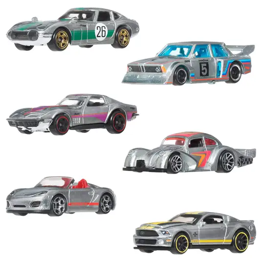 HOT WHEELS šešių ZAMAC automodeliukų rinkinys (JLB26) kaina