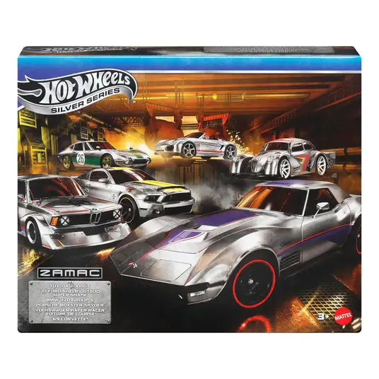 HOT WHEELS šešių ZAMAC automodeliukų rinkinys (JLB26) kaina