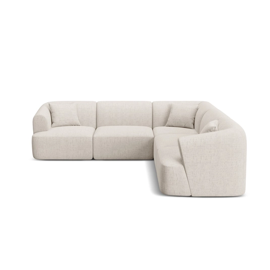 Modular Symmetrical Corner Sofa, "Campi", 6 Seats, 255x255x70 Made in Europe