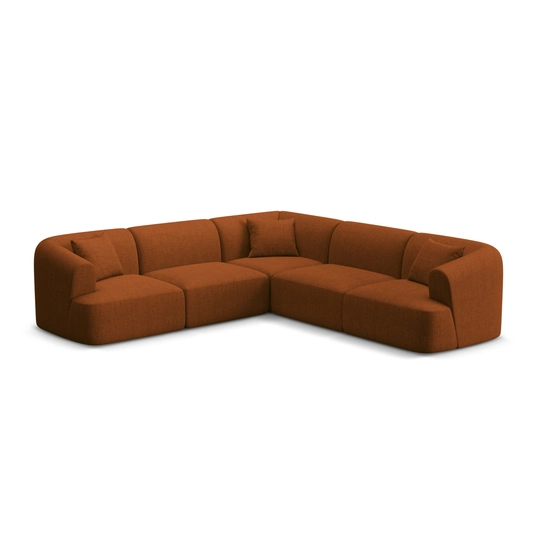 Modular Symmetrical Corner Sofa, "Campi", 6 Seats, 255x255x70 Made in Europe