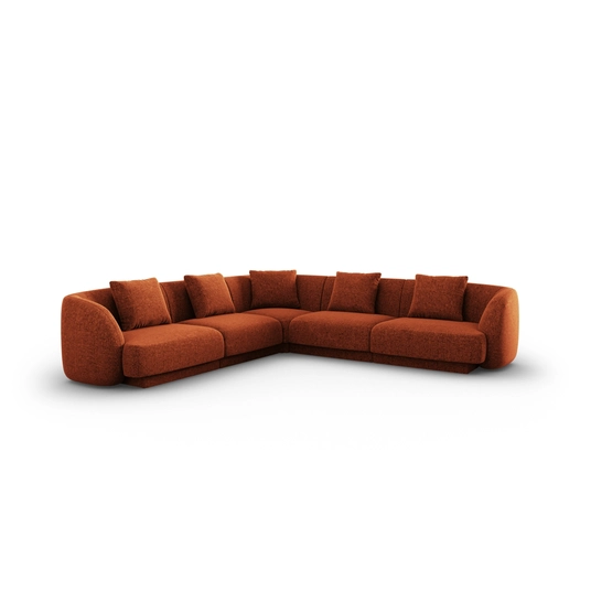 Reversible Corner Sofa, "Tulum", 5 Seats, 255x255x70 Made in Europe