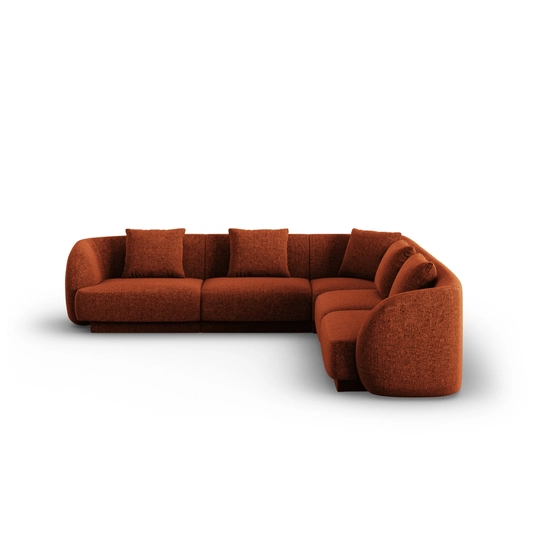 Reversible Corner Sofa, "Tulum", 5 Seats, 255x255x70 Made in Europe