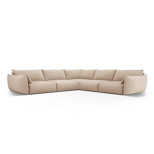 Symmetrical Corner Sofa, "Matera", 7 Seats, 286x286x85 Made in Europe