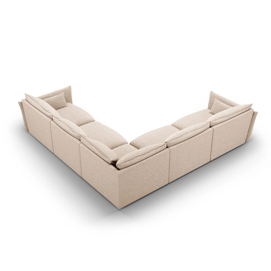 Symmetrical Corner Sofa, "Matera", 7 Seats, 286x286x85 Made in Europe