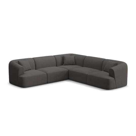 Modular Symmetrical Corner Sofa, "Campi", 6 Seats, 255x255x70 Made in Europe
