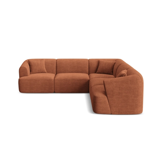 Modular Symmetrical Corner Sofa, "Campi", 6 Seats, 255x255x70 Made in Europe