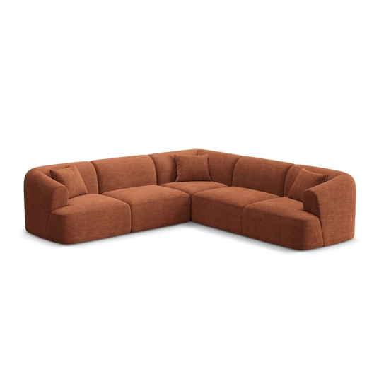 Modular Symmetrical Corner Sofa, "Campi", 6 Seats, 255x255x70 Made in Europe