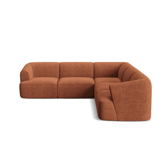 Modular Symmetrical Corner Sofa, "Campi", 6 Seats, 255x255x70 Made in Europe
