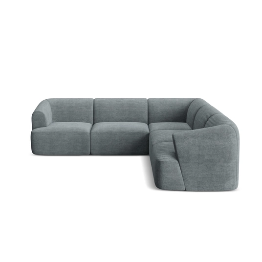 Modular Symmetrical Corner Sofa, "Campi", 6 Seats, 255x255x70 Made in Europe