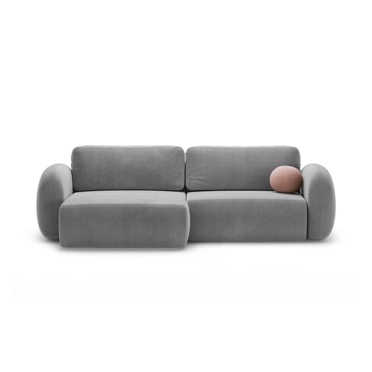 Corner Sofa With Bed Function And Box, "Tonale", 4 Seats, 262x149x88 Made in Europe