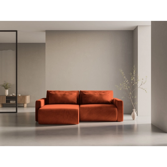 Corner Sofa With Bed Function And Box, "Belfast", 3 Seats, 240x149x84 Made in Europe