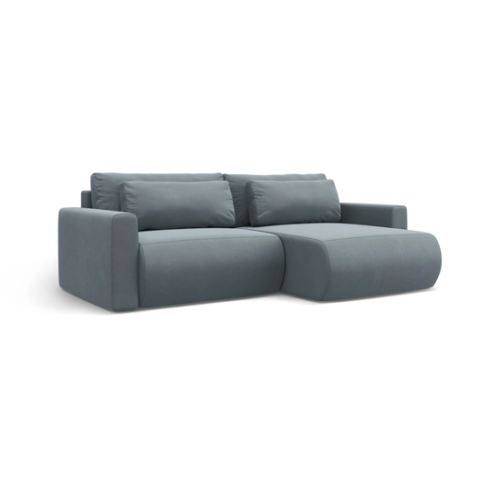 Corner Sofa With Bed Function And Box, "Belfast", 3 Seats, 240x149x84 Made in Europe