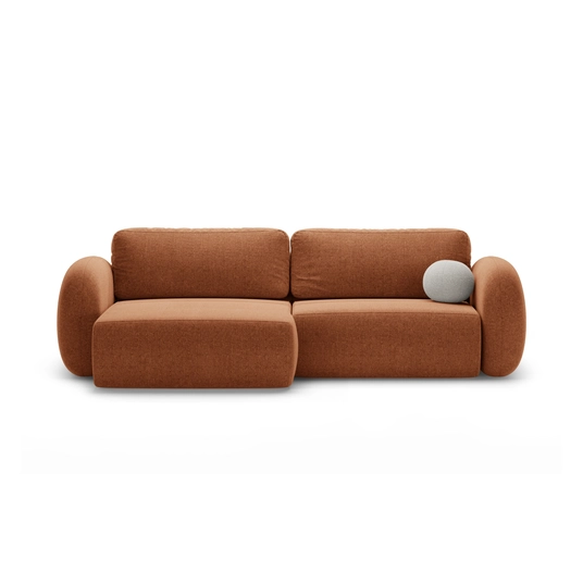 Corner Sofa With Bed Function And Box, "Tonale", 4 Seats, 262x149x88 Made in Europe